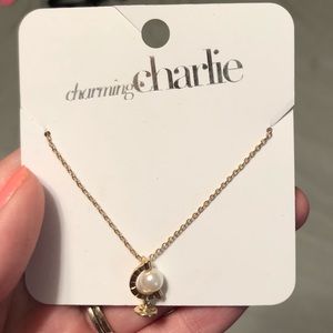 Globe necklace from Charming Charlie’s